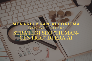 Menaklukkan Algoritma Google 2026: Strategi SEO “Human-Centric” di Era AI